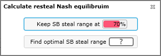 calculate resteal nash equilibrium window